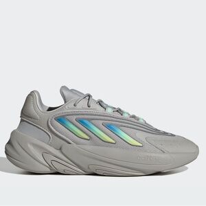 Adidas Gray and Blue Ozelia Sneakers Futuristic Design